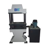 Four Pillar Hydraulic Press Upstroke Type | Bottom Ejection Design for Easy Part Removal in Coining, Embossing & Powder Compaction Applications 